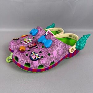 Crocs x Krusty the Clown Classic Clogs Mens 11 The Simpsons 211107-90H New NWT